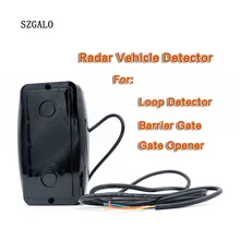 Nowe wydanie produktu IR Radar czujnik detektora pojazdu wymienne detektory pętli bezpieczeństwa do otwierania bariery bramy silnik