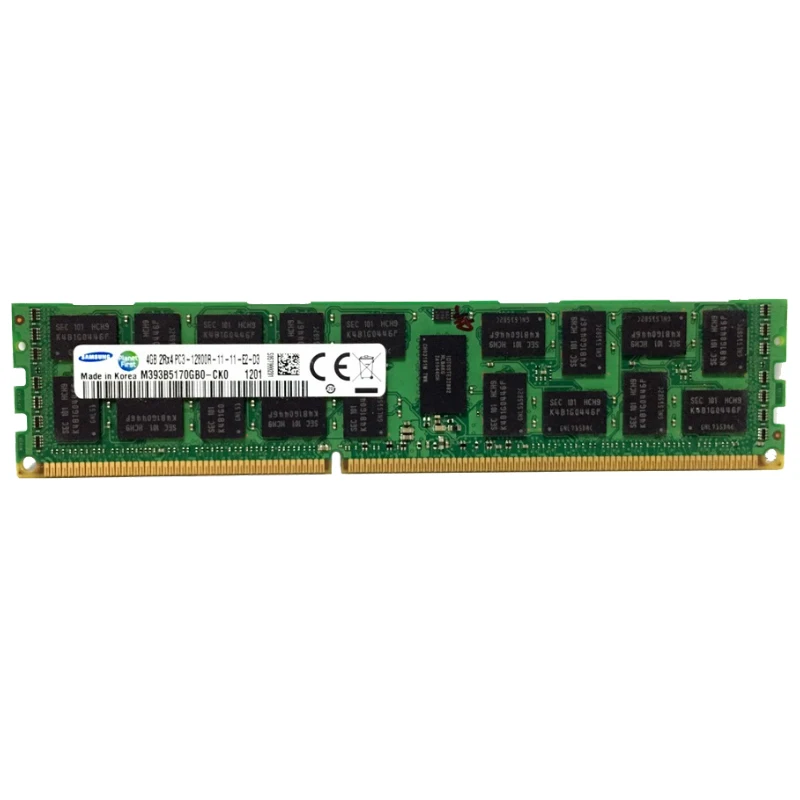 

Оригинальная Серверная память DDR3 4 Гб 1333 1600 МГц ECC REG PC3-10600R 12800R зарегистрированная RIMM RAM для материнской платы X58 X79