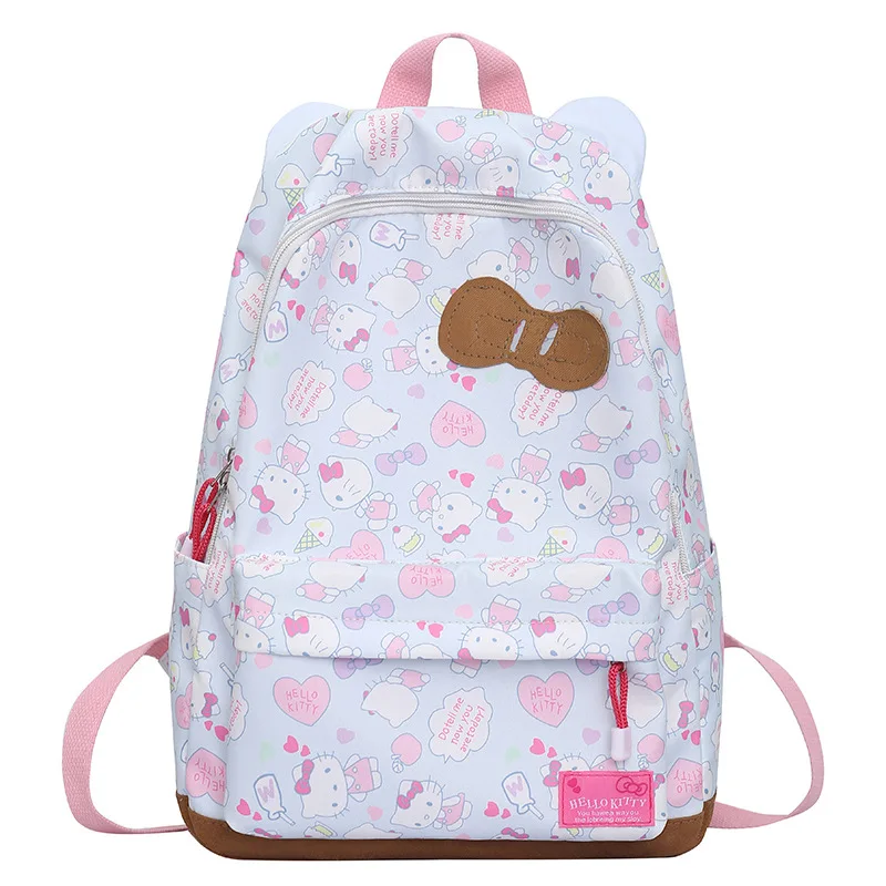 Sanrio Ins Style New Hellokitty Student Schoolbag Cute Hello Kitty Backpack Large Capacity Backpack 5