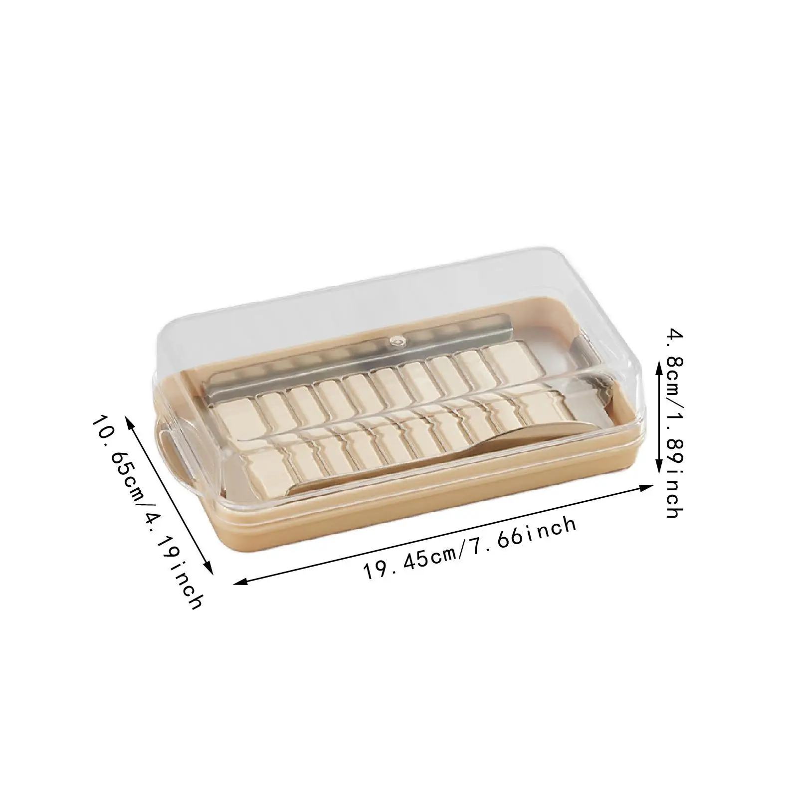Butter Slicer Container Butter Cutter Box for Kitchen Countertop Baking