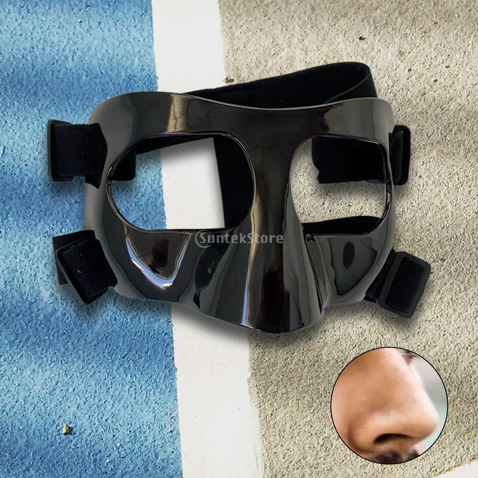 Sports Face Mask Fitness Athletic Facial Cover Football Nose Guards Face Shield for Children Teenagers Kids Women Men Wrestling
