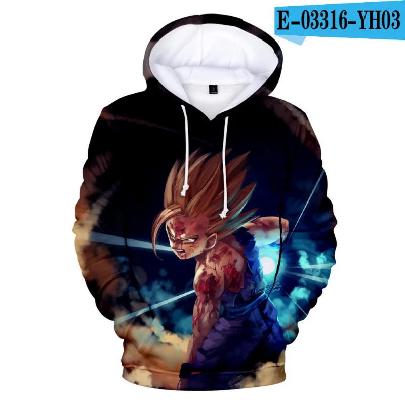 

Goku Ultra Instinct Hoodie Harajuku Anime Dragon Ball Hoodie Sweatshirt 3D Print Clothes Pullovers Boys/Girls Kids