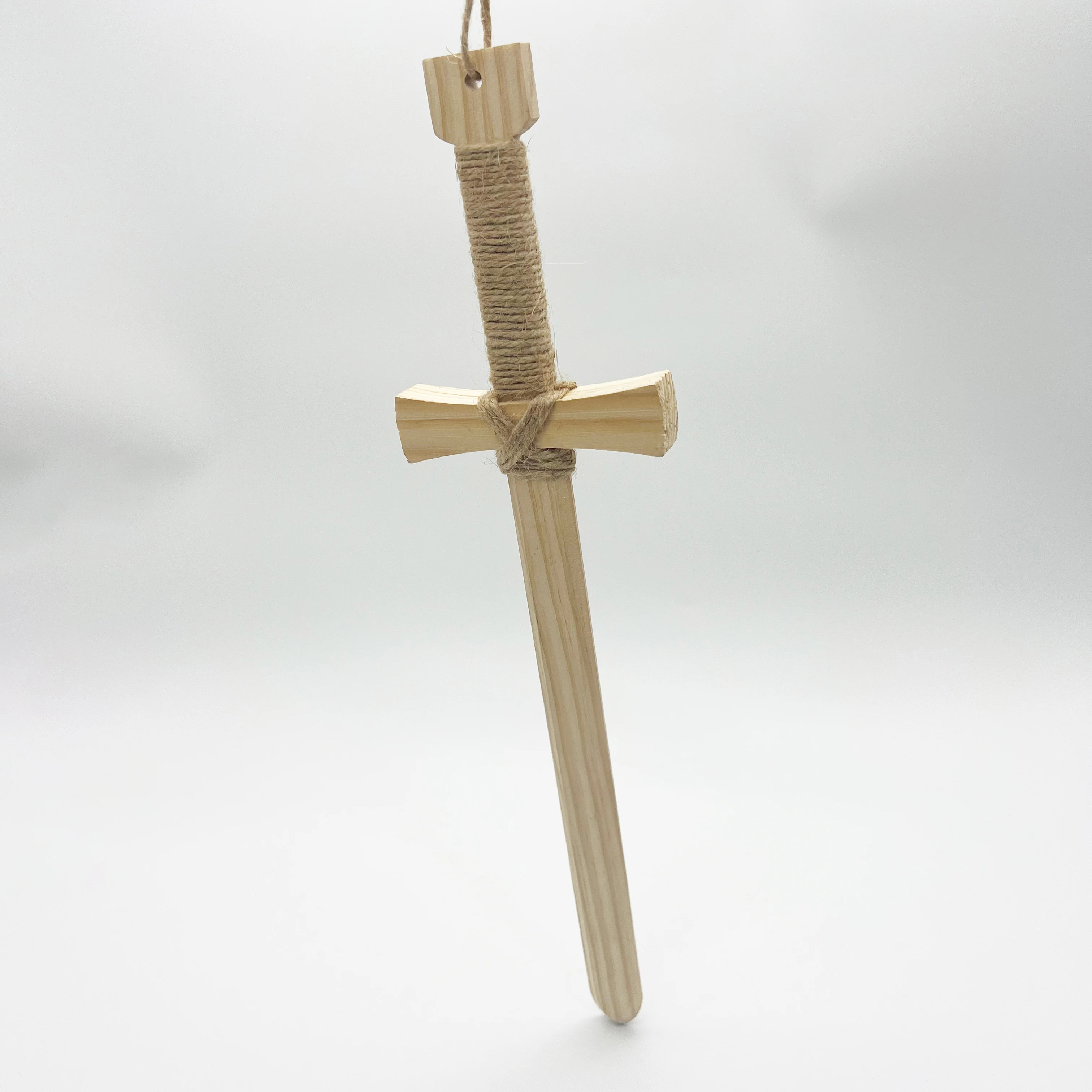 2pcs 40cm Wooden Sword Toy Durable Wholesale Boy Children Props Samurai Outdoor Sword Cosplay Katana Sword Unique Toys Gift 5