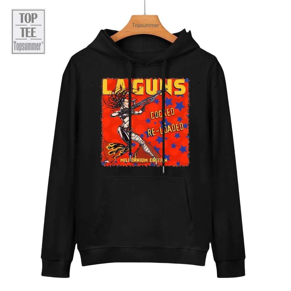 

Толстовки с подзаряженным альбомом L.A. Свитшот Guns Tour мужской, уличная одежда, худи с графическим принтом