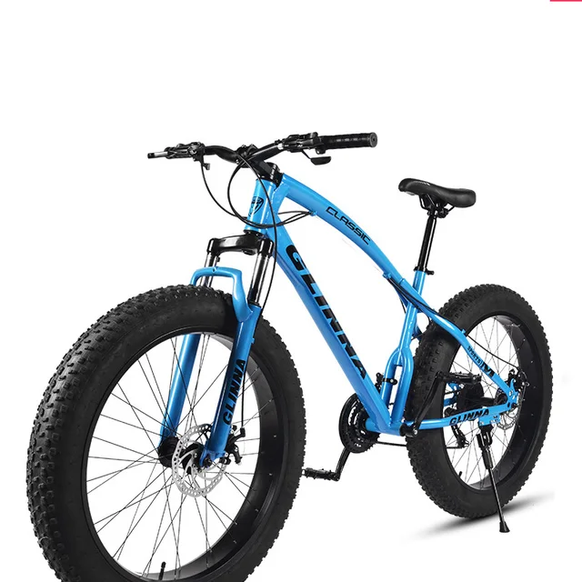 Suspension complète 26 pouces roue 4.0 gros vélo gros pneu Cycle neige vtt VTT plage cyclisme Fatbike neige vélo pour hommes 1