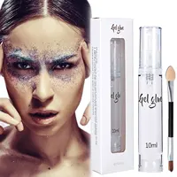 10ML Glitter Body Glue Eyeshadow Gel For Eye Face Body Powder Shimmer Temporary Tattoo Set Lasting Primer Glue 2