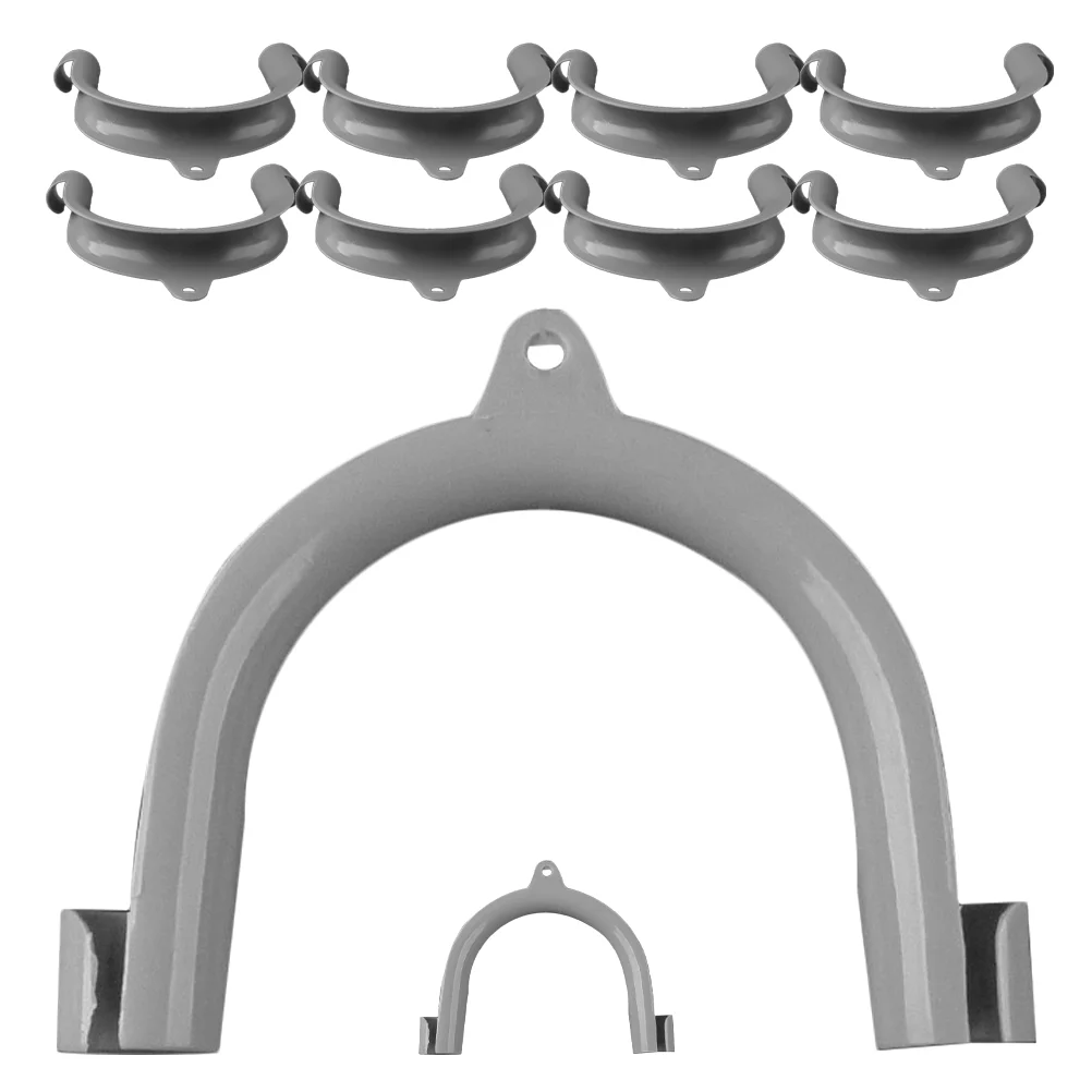 

10 Pcs Drain Fixing Washer Machine Hose Guide Assembly Clothes Bracket Shape Hook Plastic Brackets for Mounting