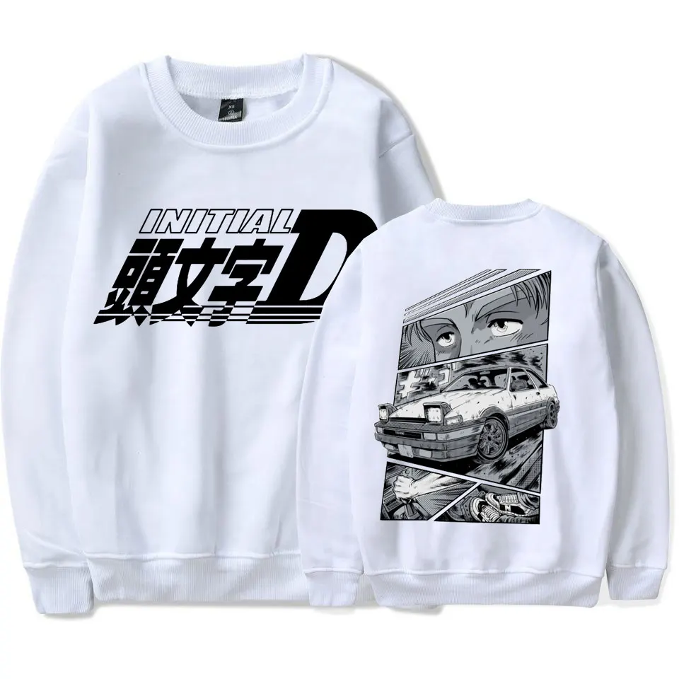 2023 New Initial D Hoodie Akina Downhil Hoodies Anime AE86 Men Women  Sweatshirt Men Hip Hop