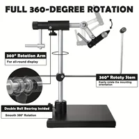Sturdy Base Premium Aluminum Adjustable Fly Tying Vise 1