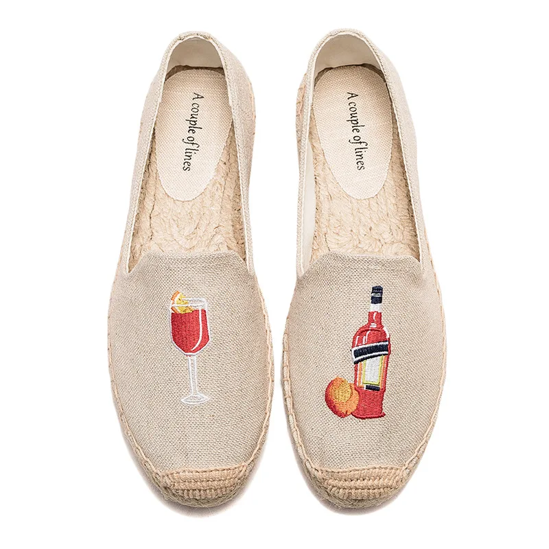 

Shoes Woman Flats Low Heels Dress Canvas Fabric Rubber Sewing Cotton Shoes Woman Flats Low Heels Dress Fabric Rubber Sewing Canv