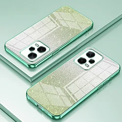 Glitter Plating Soft TPU Cover for Xiaomi Redmi and Mi Series Smartphones (Green)