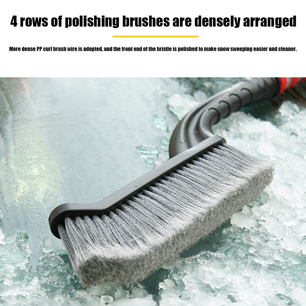 Car Snow Sweeping Shovel EVA Foam Handle Detachable Windshield Cleaning Brush windshield shovel snow shovel car snow brush