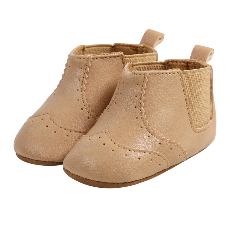 

BeQeuewll Baby Girls Boots Soft Sole Non-slip First Walker Shoes Toddler Shoes for Fall Winter For 0-18 Months