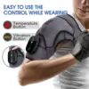 Electric Heating Pad for Shoulder Fatigue Relief Massager Left and Right Shoulder Heating Belt Wrap Brace Warming Gifts 6