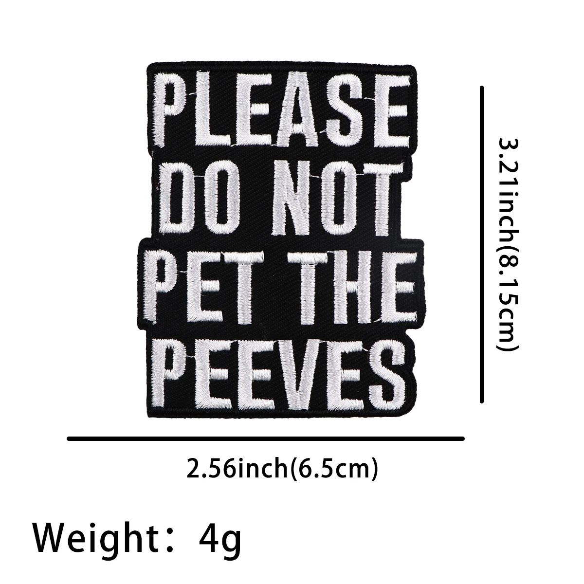 Humorous Cartoon Goose Embroidered Iron-On Patch