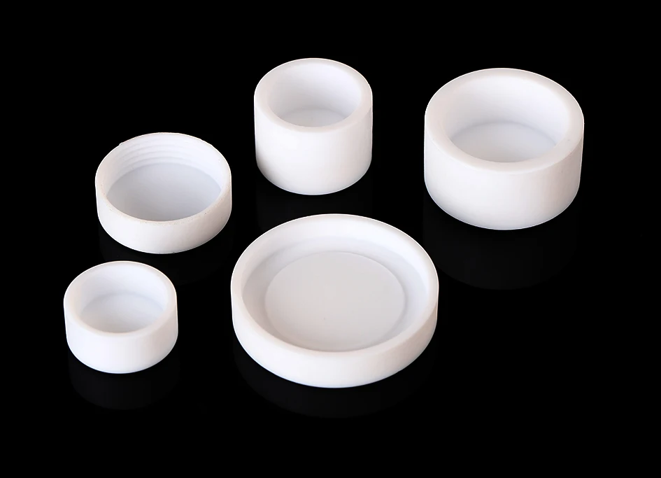 Teflon petri dish Evaporation dish 30-120mmPTFE Teflon Teflon container acid and alkali resistant – Detail 4