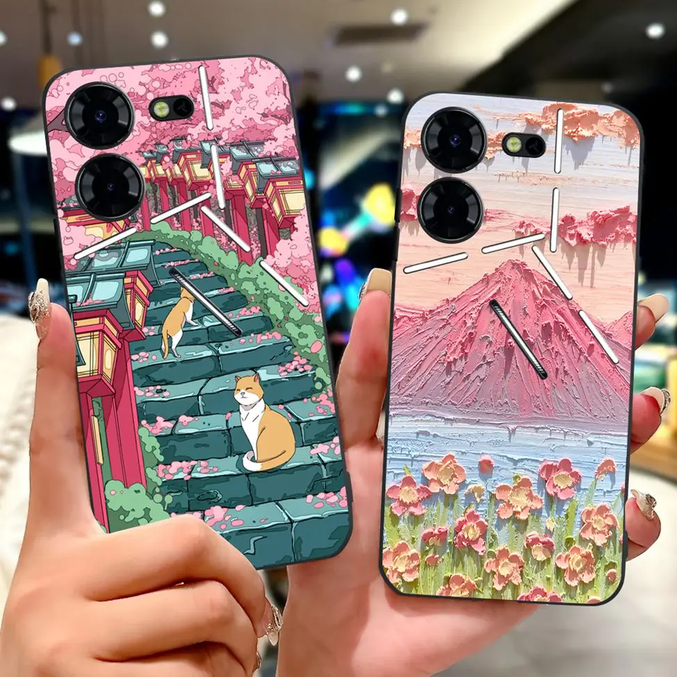 غطاء خلفي لهاتف Tecno Pova 5 Pro LH8n لهاتف Techno...