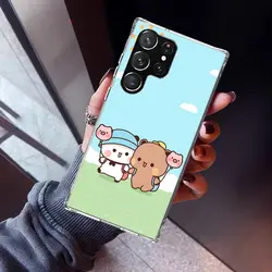 Bubu Dudu Cartoon Cute Phone Case - Soft TPU Back Cover  Ga - Samsung S24 FE (TB1018 - 7)