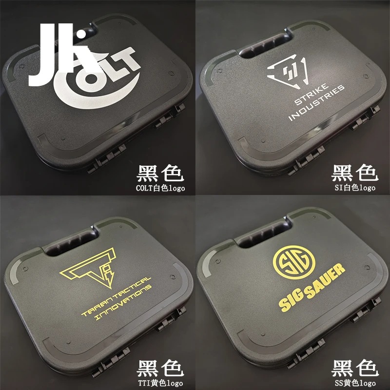 

ABS Tactical Glock Pistol Suitcase Safety Storage Carrying Box for GLOCK Kublai Hunting Gun Accessories Safety Storage Hard Case