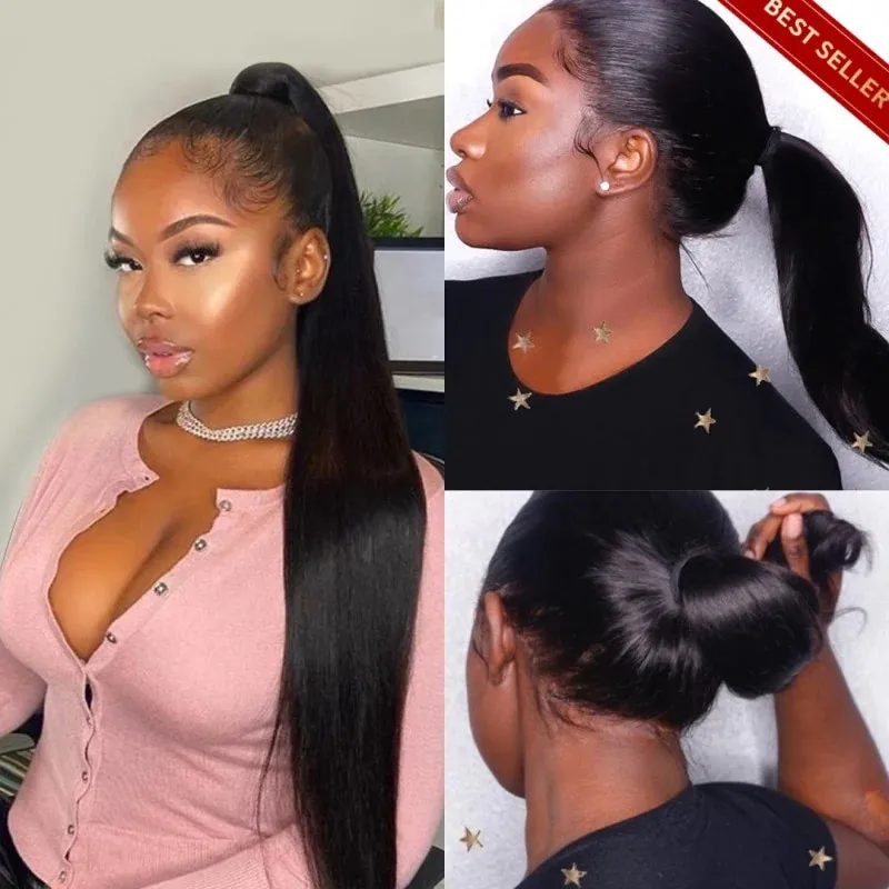 250 Density 360 Full Lace Wig Human Hair Pre Plucked Straight Hd Transparent Lace Frontal Wig For Black Women 360 Wigs Remy