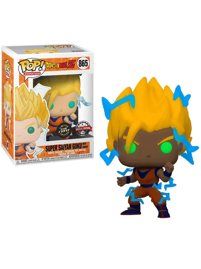 Funko Pop Super Saiyan Goku With Energy Dragon Ball Limited Chase 865 -  AliExpress