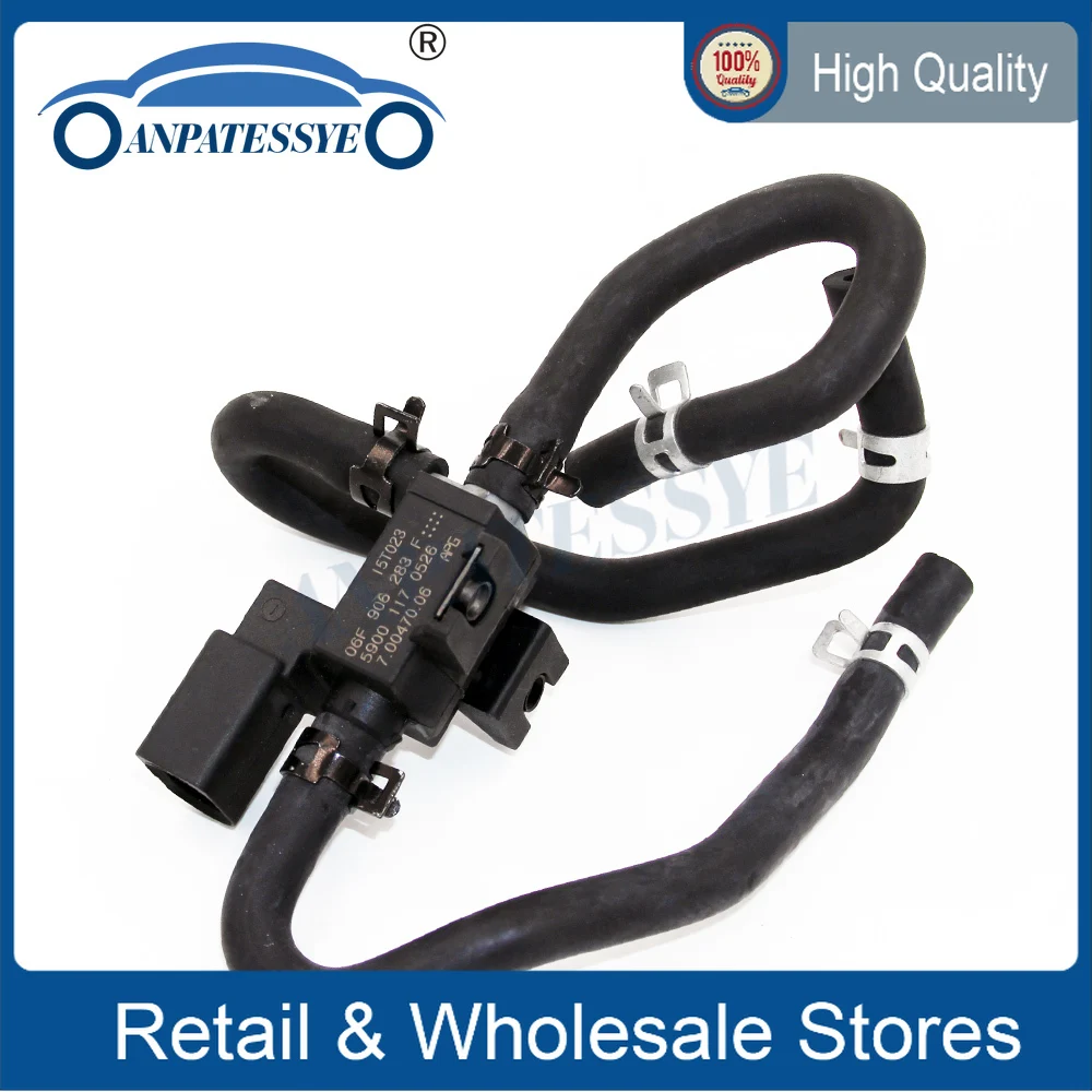 Турбокомпрессор усилитель электромагнитный клапан для Jetta Golf Passat CC Tiguan A3 A4 A6 A8 TT EA888 2,0 TFSI 06F906283F 06F 906 283 F