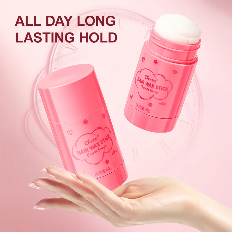 40g Hair Wax Stick Hair Artifact Finishing Broken Cream Spray Fix Wax Anti-frizz Body Cream Stick
