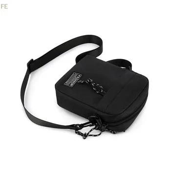 Borsa da uomo, disponibile con design a tracolla singola o a tracolla incrociata, adatta per l'uso quotidiano durante la scuola. Realizzato in materiale di nylon