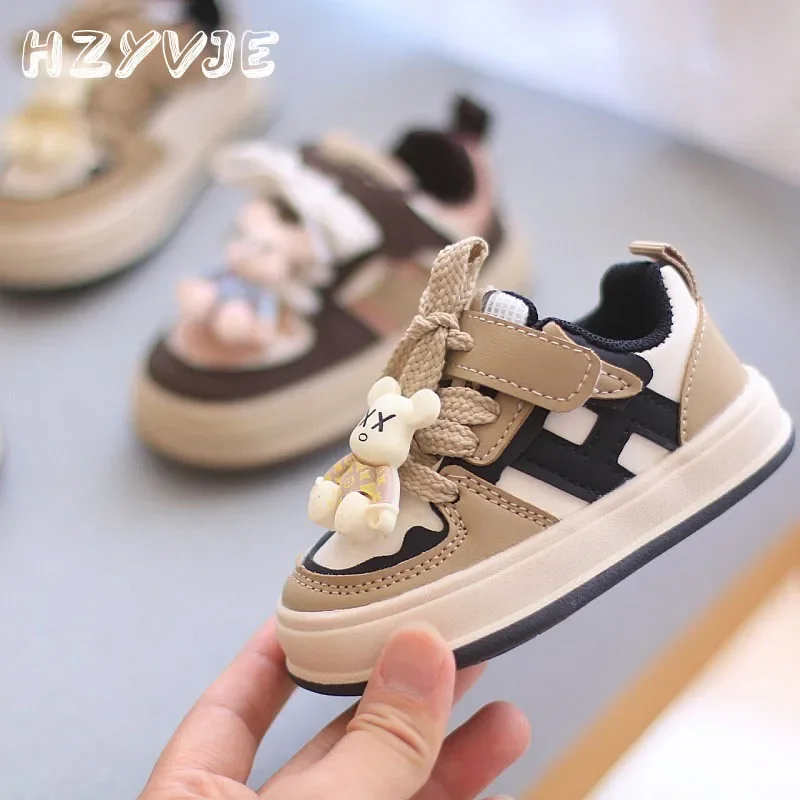 Baby Kid's Sports Shoes Spring and Autumn Toddler Baby Walking Shoes 1 To 3 Year Old Children's Soft Sole Casual Board Shoes children s board shoes slip resistant and breathable girls casual sports shoes soft soles low top boys baby walking shoes