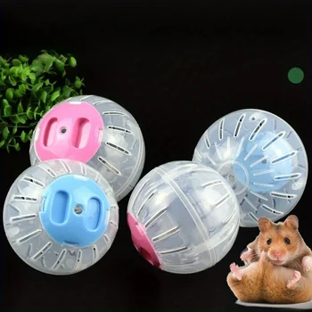 Clear Rolling Small Pet Exercise Ball 1