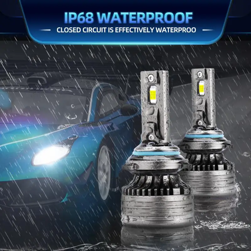 

Auto Fog Light 12000lm /pair Heat Dissipation Perfect Match Ip68 Waterproof Hassle-free Installation Car Headlight Car Fog Light