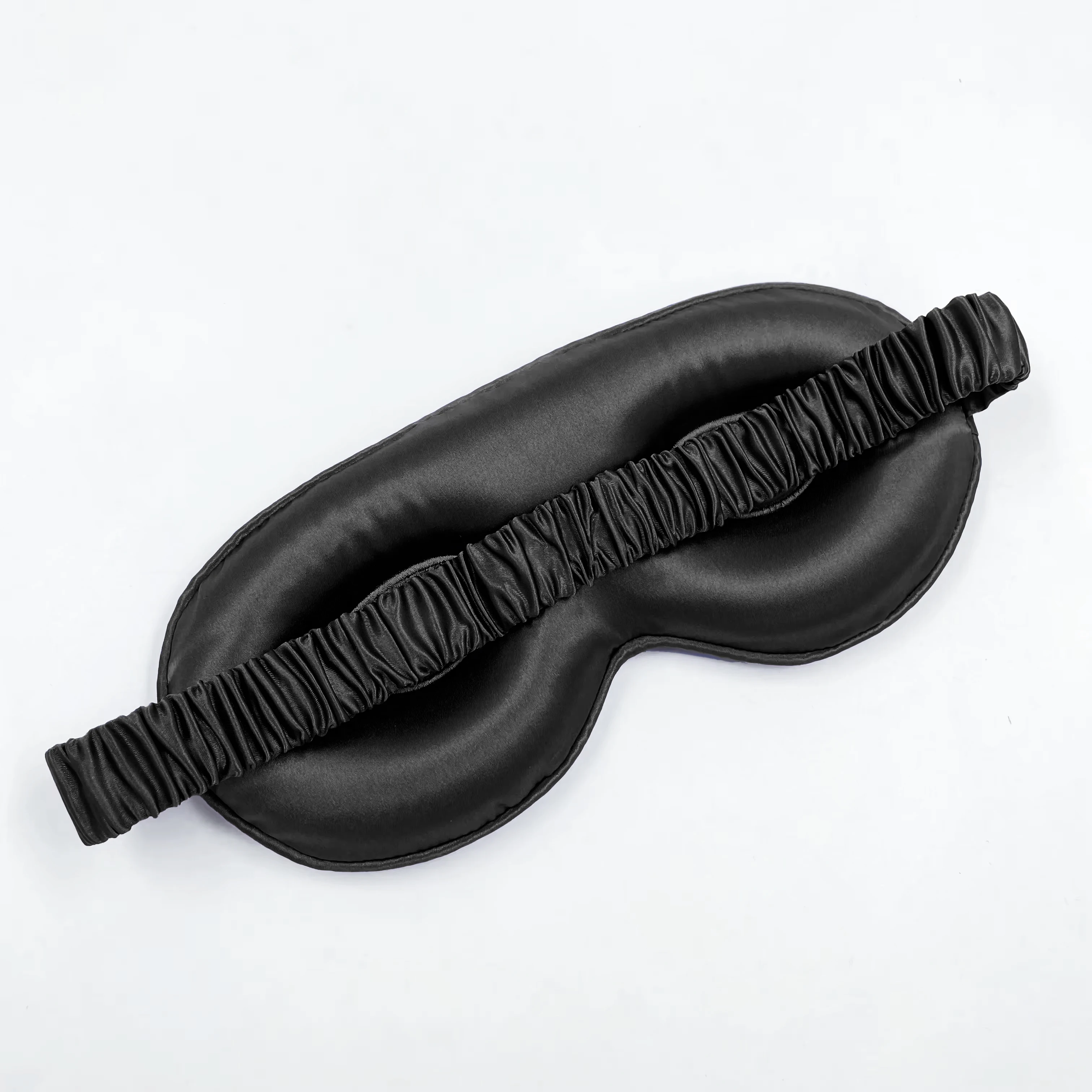 100% Pure Mulberrry Silk Sleep Mask,3D Contoured No Pressure Eye Covers,Soft Blindfold For Sleeping,Luxury Silk Sleep Eyemask 4
