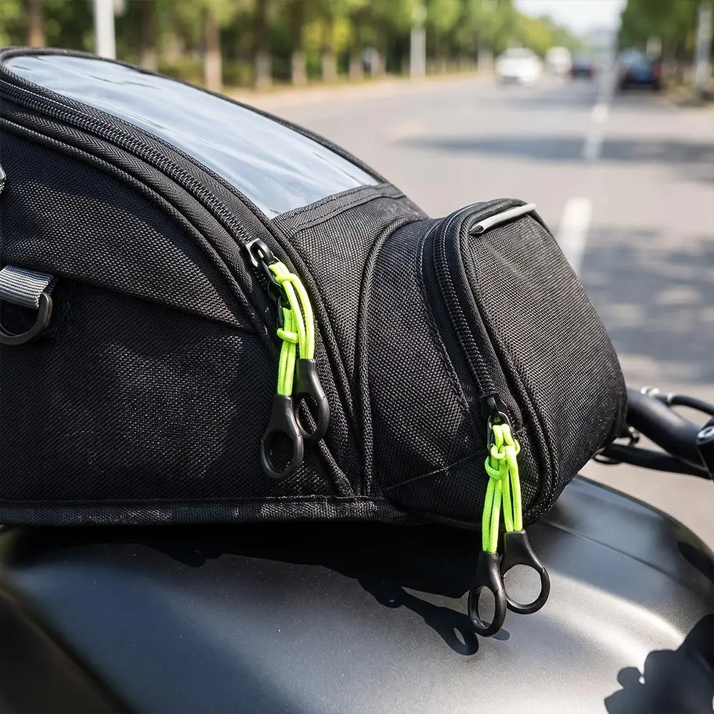 Universal Motorcycle Navigation Tank Bag with Touchscreen and Large Capacity