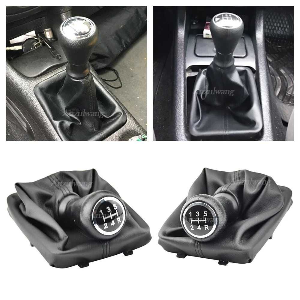 Automatic Leather Car Shift Gear Knob Lever Gaitor Boot Cover