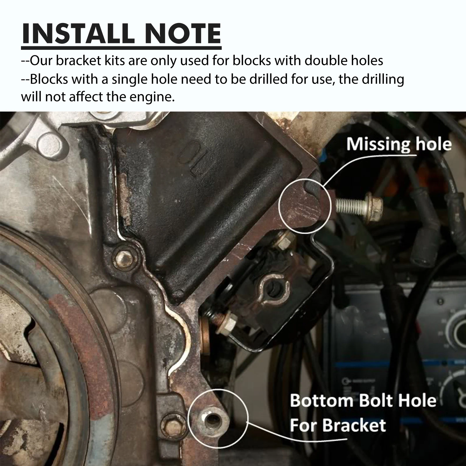BEVINSEE LS Alternator Bracket With Brace + Pulley For Chevy Camaro 1998-2002 LSX Camaro Belt Truck Low Mount Alternator Bracket