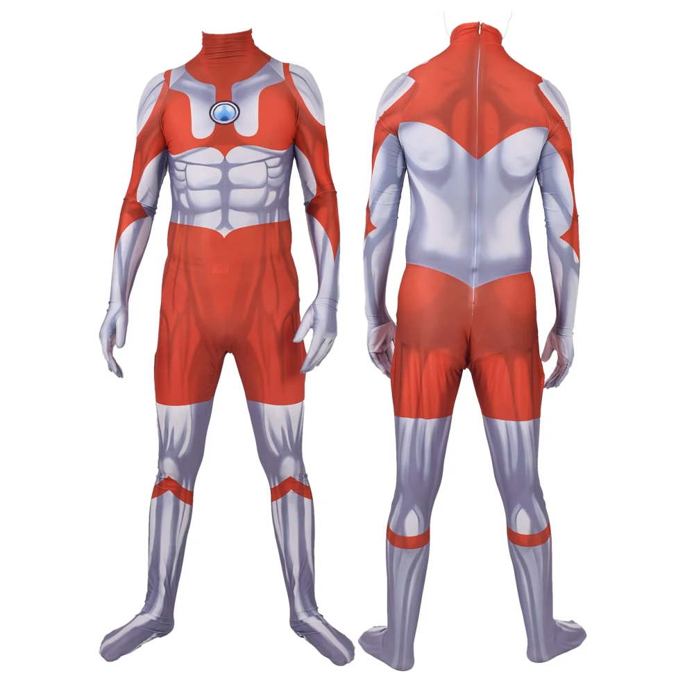 thumbnail image 1 of Halloween adultos niños Ultraman Orb disfraz de Cosplay Ultraman Tiga superhéroe Ultraman Orb Zentai mono Ultraman Zero mono, 1 of 4