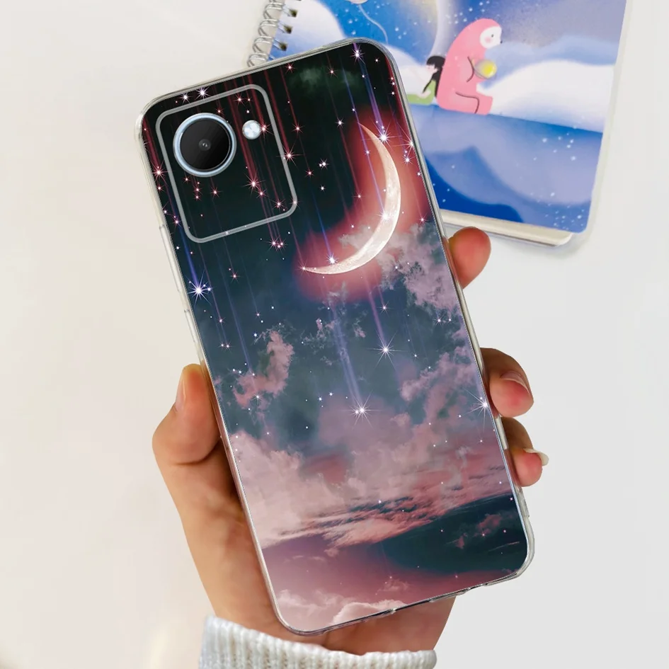 Fashionable Marble Cartoon Soft Phone Case - Bumper Cover