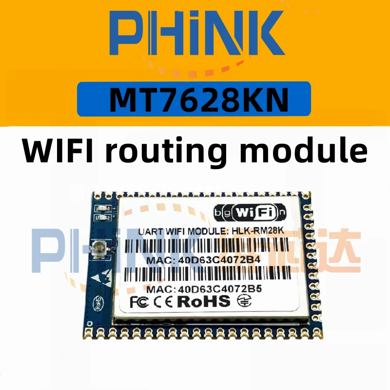 MT7628KN WIFI router module HLK-RM28K-2.4G flash 2MB Ram 8MB