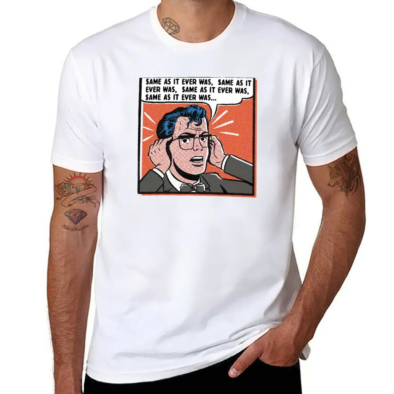 

New Same As It Ever Was T-Shirt tops mens graphic t-shirts hip hop