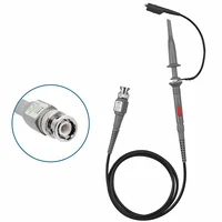 P6100 BNC Oscilloscope Probe 100MHz 1X 10X Mayitr High Precision Scope Analyzer Alligator Clip Probes Test Leads Probe 2