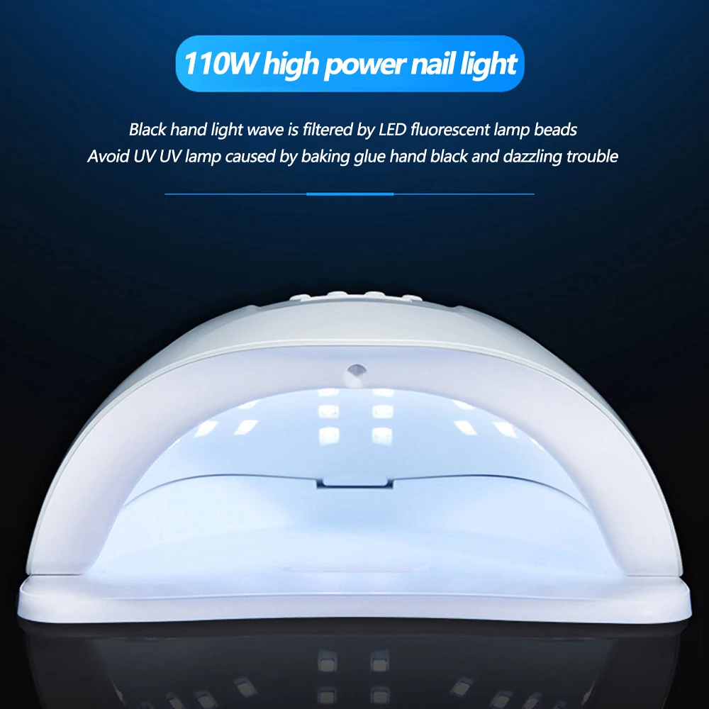 LULAA High-Quality Uv Led Lamp Fast Drying Nail Gel Polish Drying Lamp Professional Cabin Uv Led Nail Gel Nail Dryer Tools 4