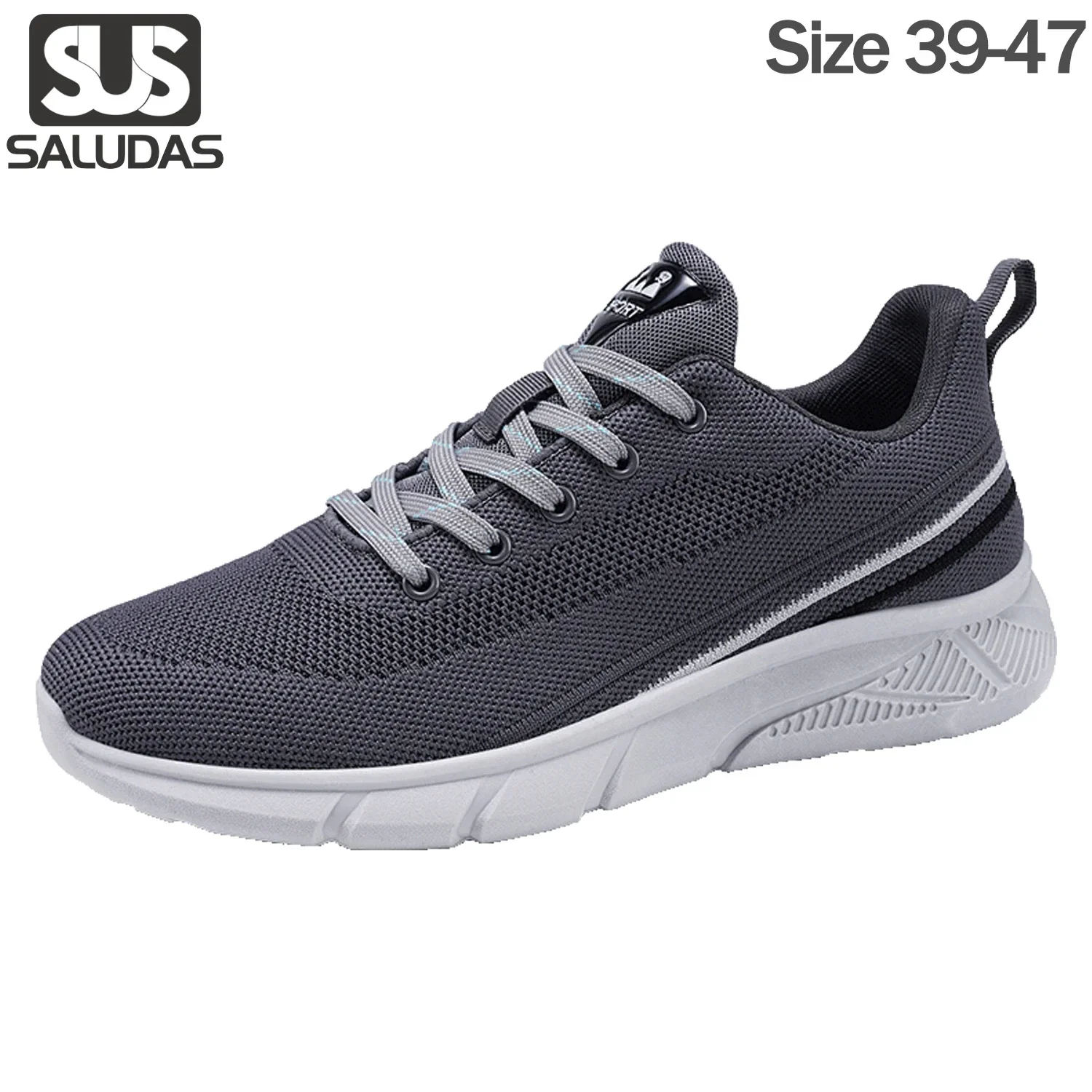 

SALUDAS Men Running Shoes Zapatos Para Hombres Light Breathable Athletic Shoes Soft Bottom Comfort Casual Shoes Tennis Shoes