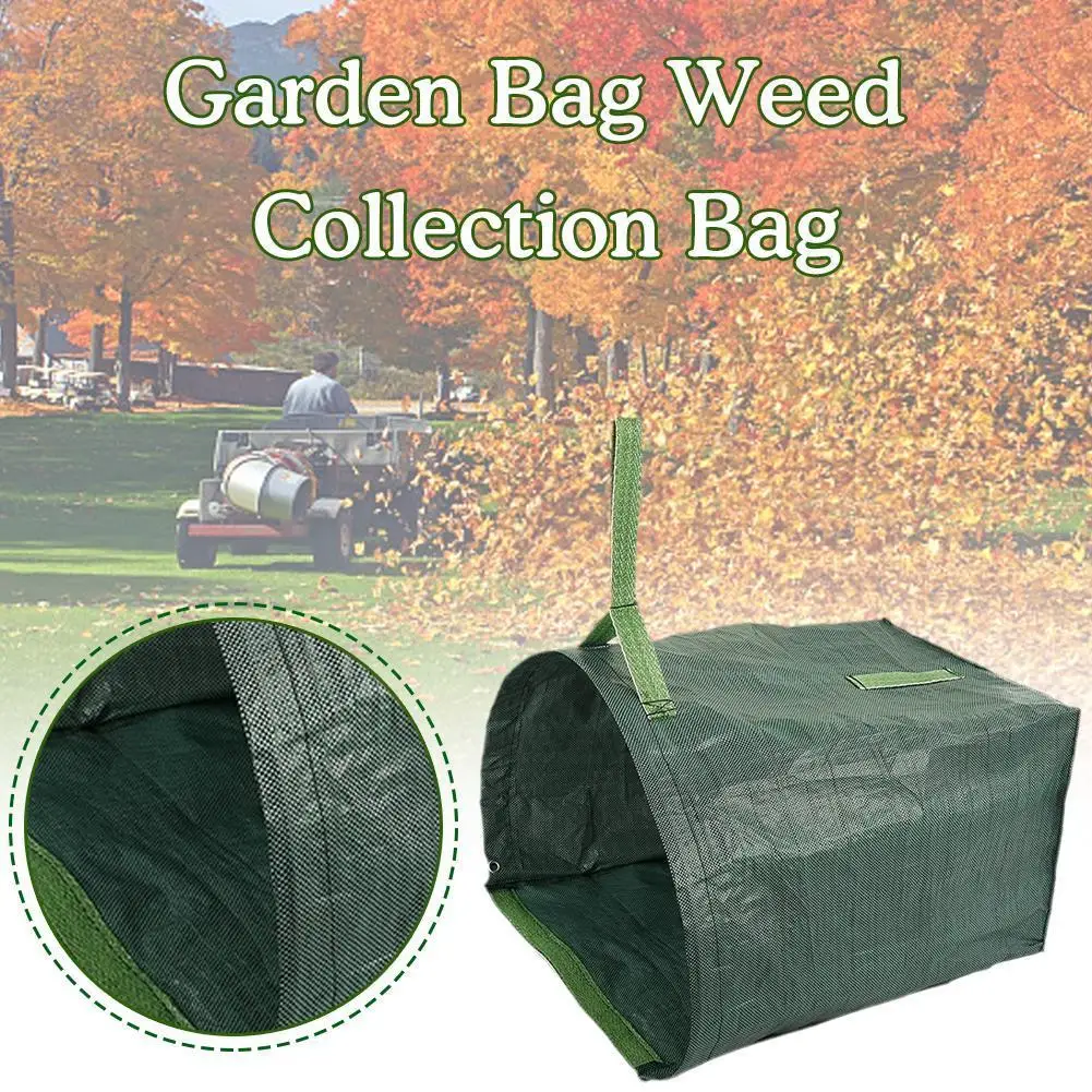 

53 Gallon Large Yard Dustpan with Handle Tray-Type Gardening Bags for Easy Waste Collecting Heavy Duty Leaf Containers Wast Q3U6