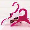 White&Red Color Space Saving Storage Solid Plastic Dog Accessories Clothing Rack Pet Product Dog Clothes Hanger 4