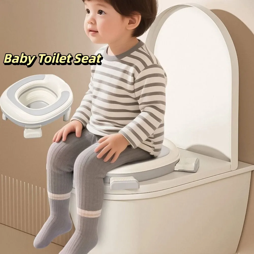 Foldable Children's Toilet Seat Splash-proof Easy To Wash Children Urinal Household Anti-slip Baby Toilet Seat