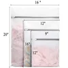 5Pcs Mesh Laundry Bags Durable Honeycomb Mesh Laundry Organizer Bags Reusable Washing Machines Bag 3