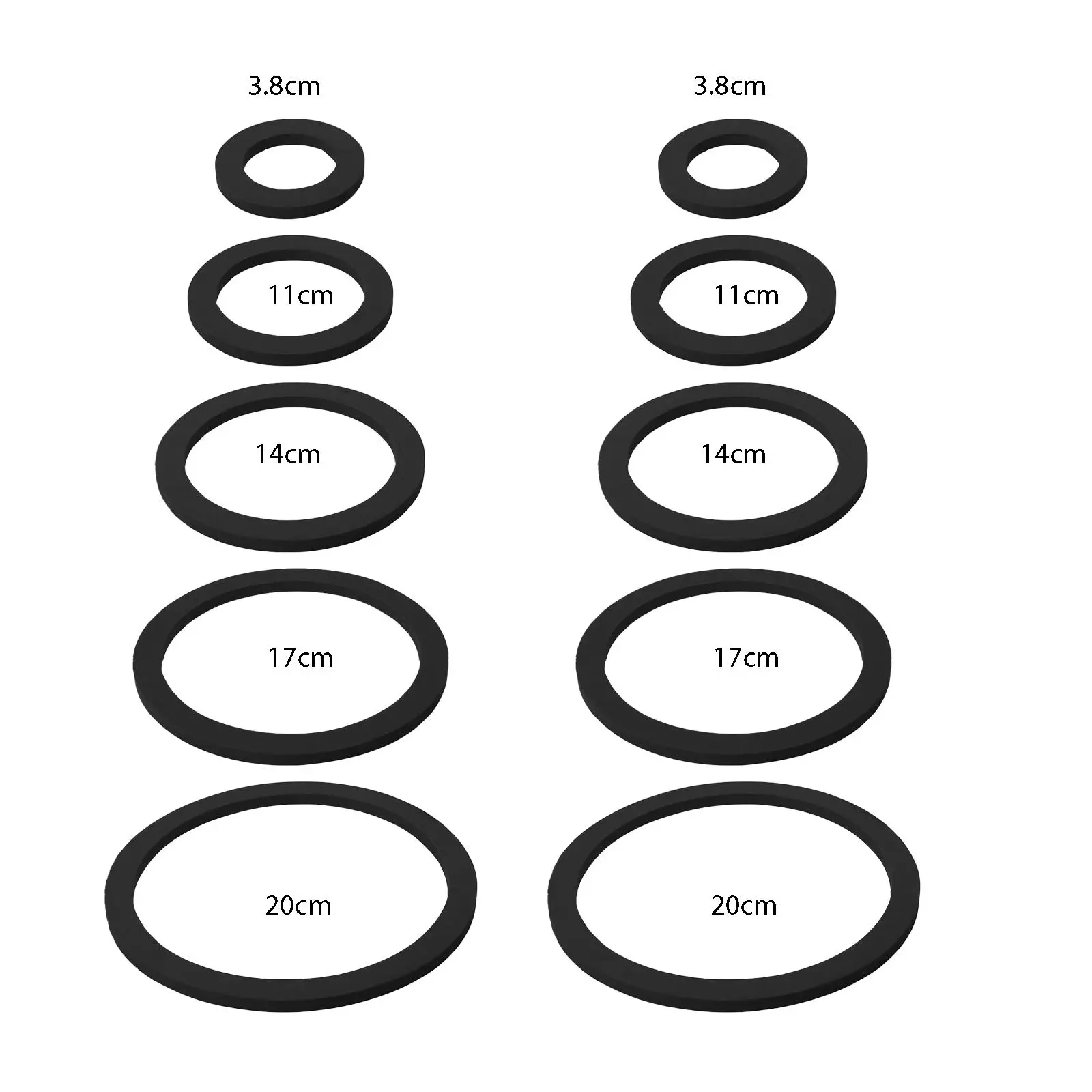 10Pcs Aquarium Floating Plant Corral EVA Fish Tank Grass Blocking Rings Set