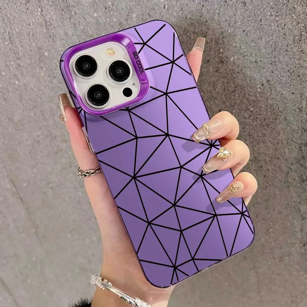 New Stylish Silver IMD Phone Case