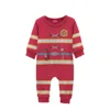 Children_s Onesie Boys_ Creeper Set Police Pajamas Set Baby and Toddler Firefighters Pajamas Hallow 2