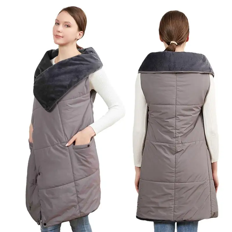 

Heated Blanket Portable Rechargeable Down Filled Cotton Electric Blanket Wearable Blankets For Camping Outdoor Activities